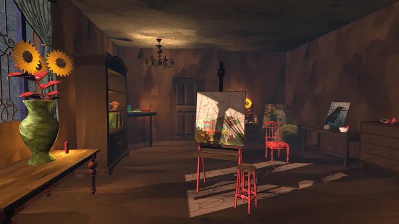 Destino Rojo, a 3D scape room inspired video game