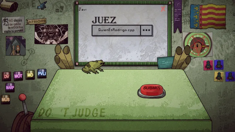 No me juzgues, a point and click video game inspired by scape rooms